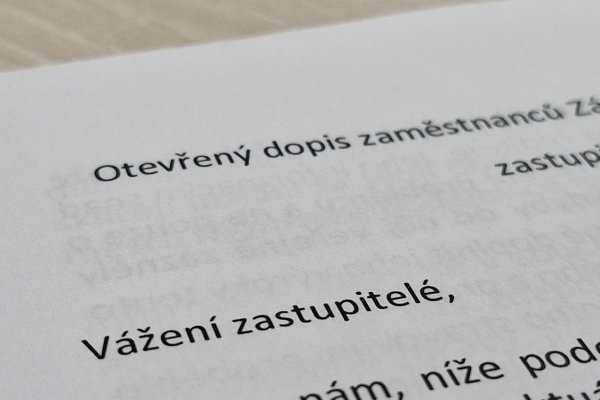 Otevřený dopis zastupitelům města